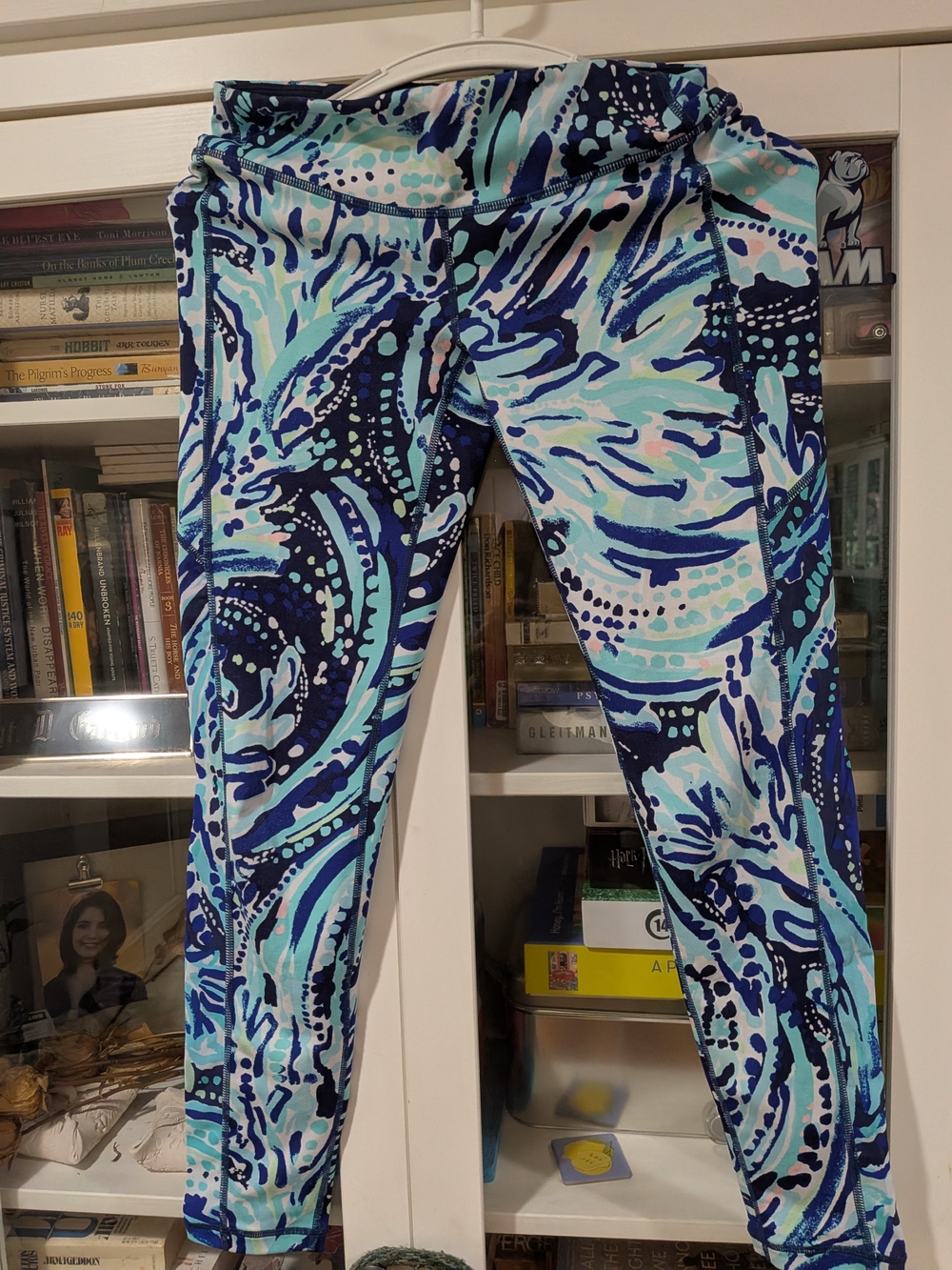 Lilly Pulitzer Blue & Aqua Printed Jeggings